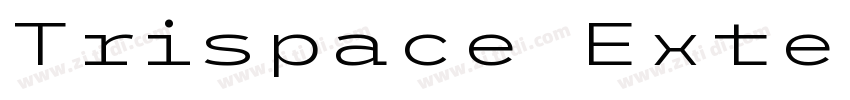 Trispace Extended Bo字体转换
